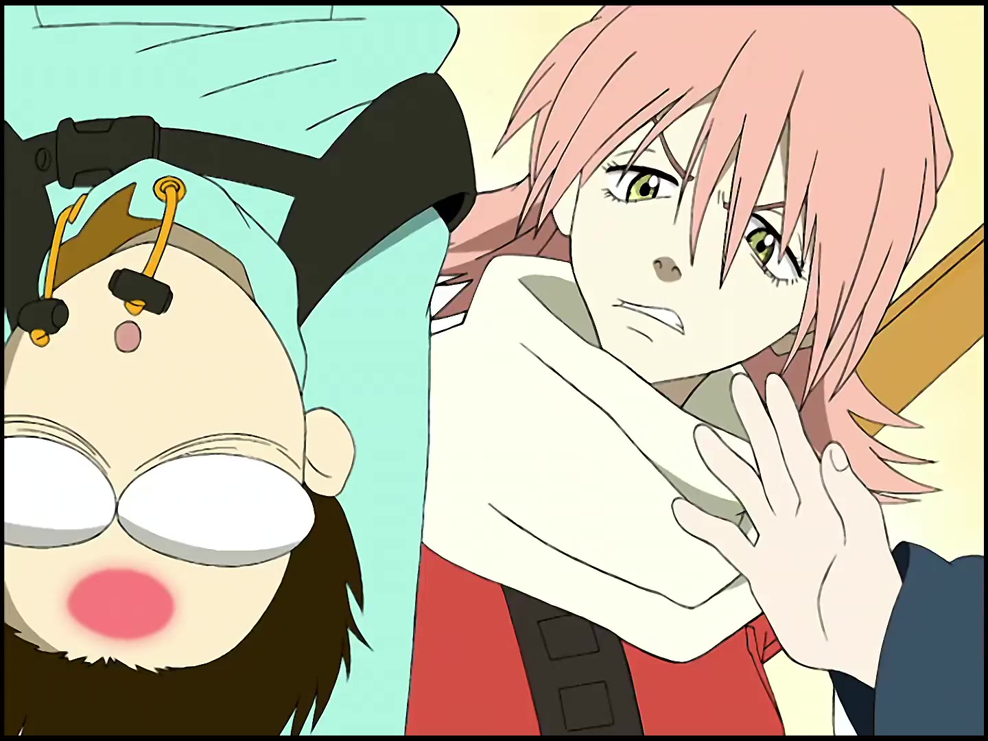 [Tsukyio Editing Resources] FLCL (Episode 1) Raw Clips (101) (tsukyio.com).mp4